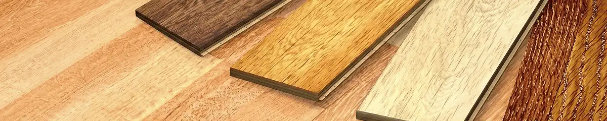 Cork floor boards close-up in San Francisco, CA
